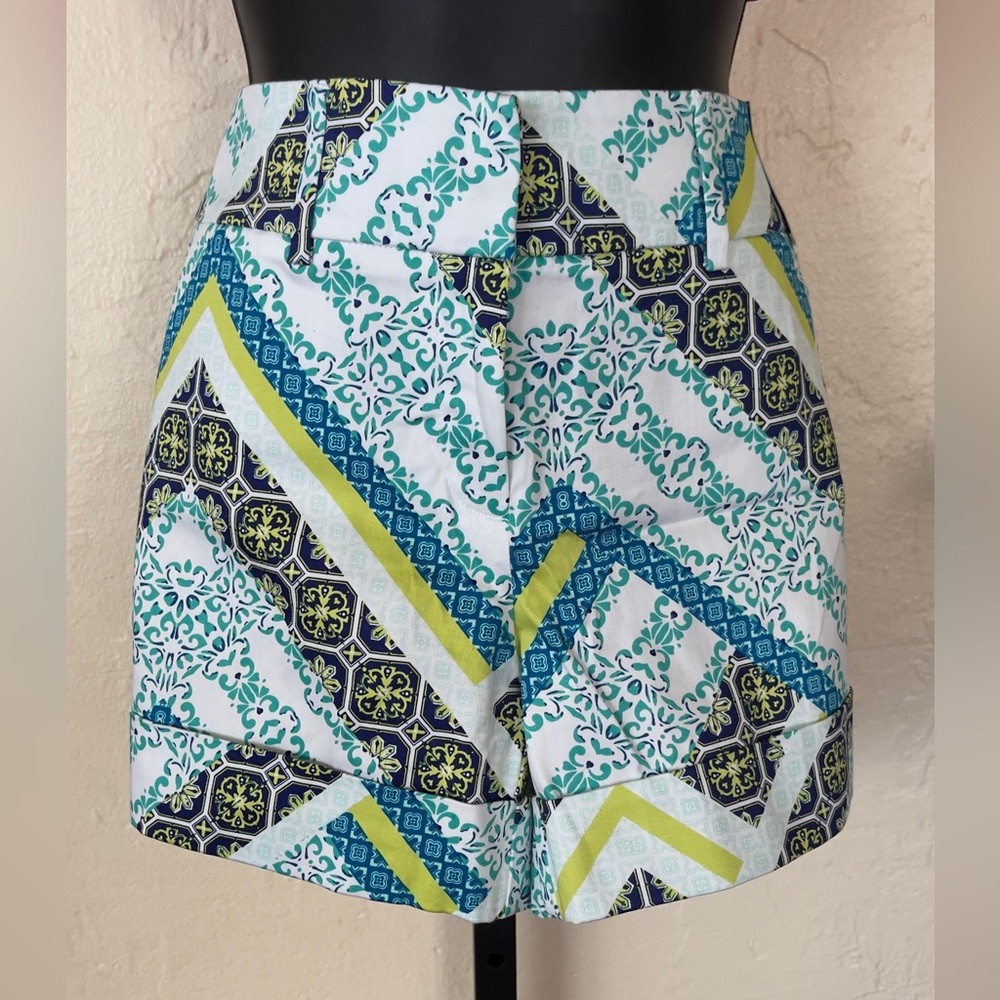 New York and Company Pattern 4” Shorts